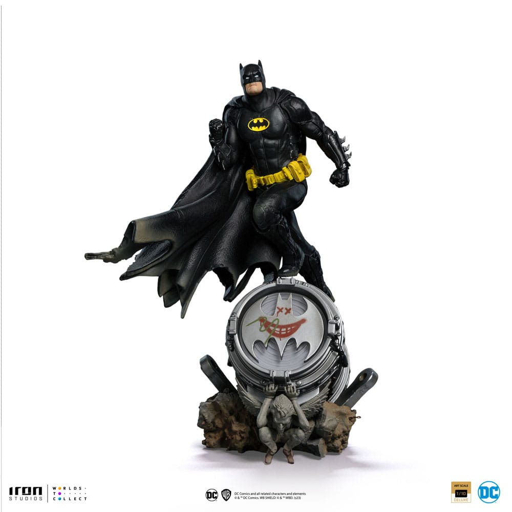 DC Comics BDS Art Scale Statue 1/10 Batman Deluxe (Black Version Exclusive) heo EU Exclusive 30 cm Top Merken Winkel